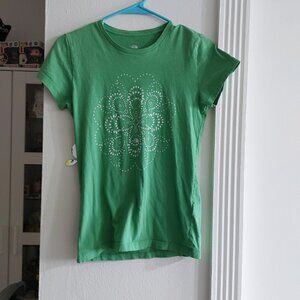 North Face Green T Shirt Comfort T's Summer Cool Airy Comfort Fits